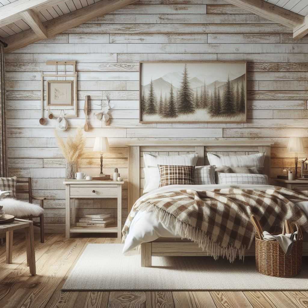 Rustic Wood Plank Wallpaper