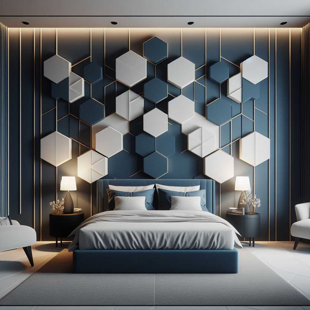 Sculptural Geometric Paneling