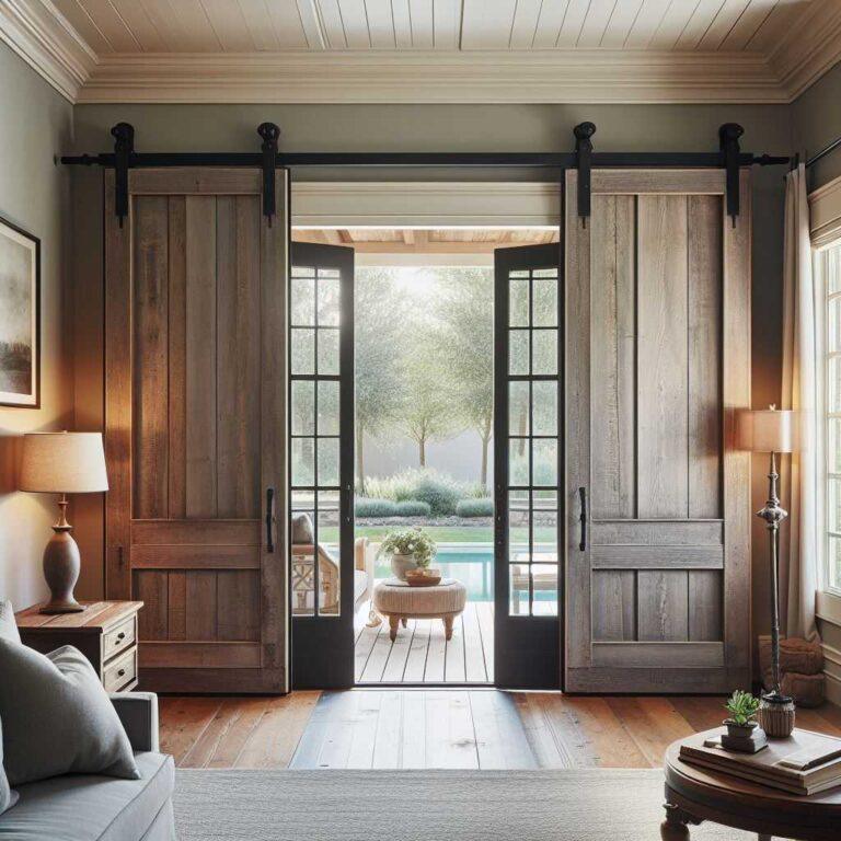 25 Stunning French Door Window Covering Ideas » HomeDecorFull