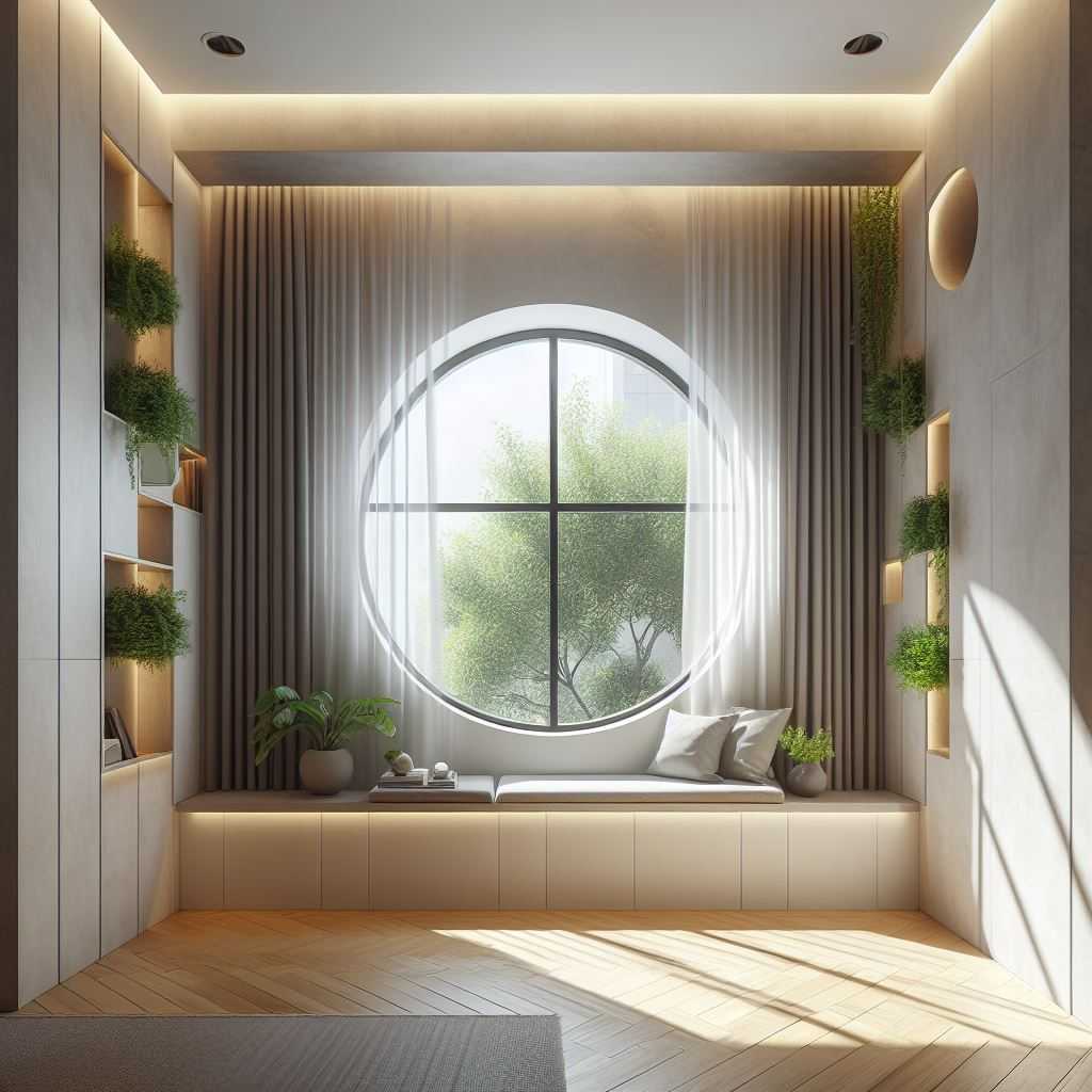 Small Accent Interior Window
