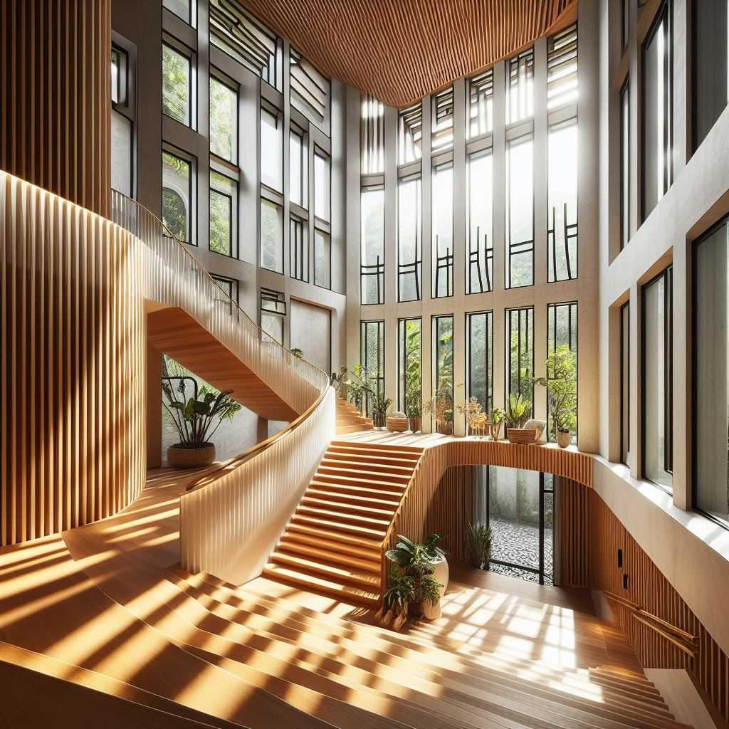 Stairwell Interior Windows