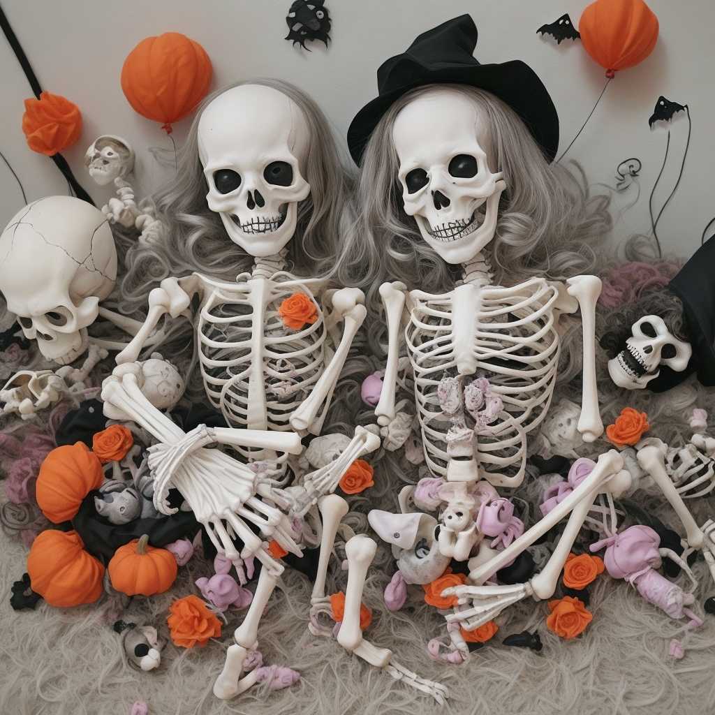 Style Baby Skeletons in Sweet Settings