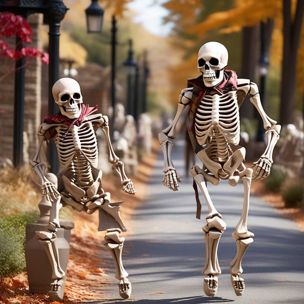 Style Life-Size Skeleton Action Poses