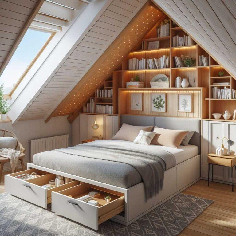 35+ Cool Attic Bedroom Design Ideas » HomeDecorFull