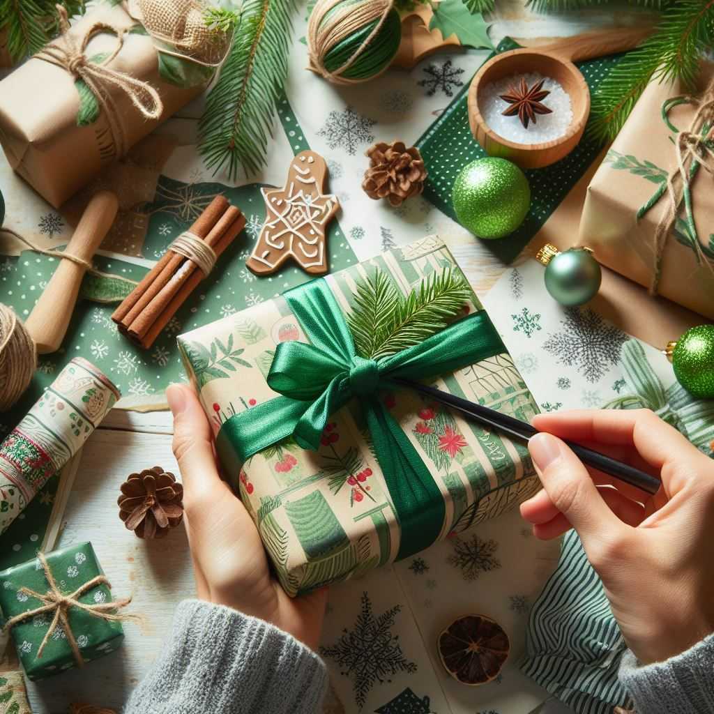 Use Sustainable Gift Wrap