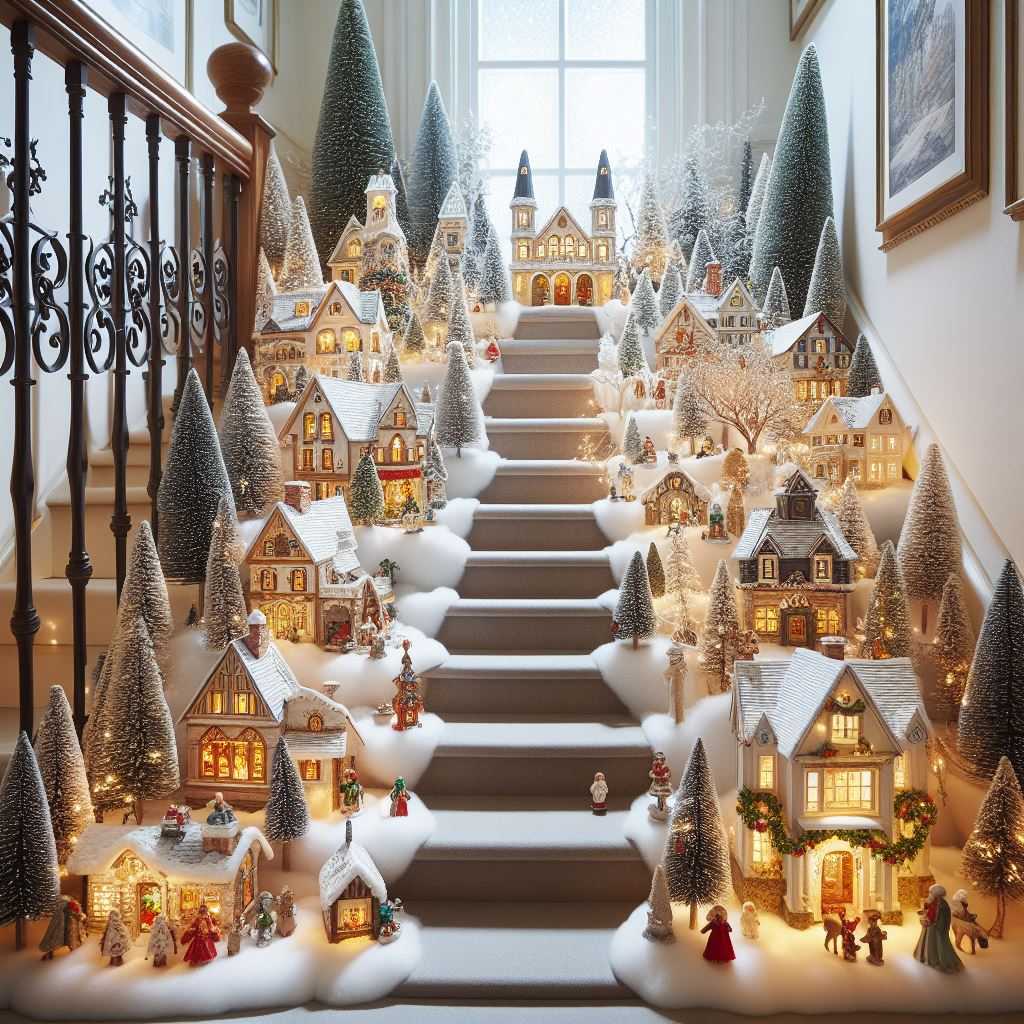 Snow Village Display