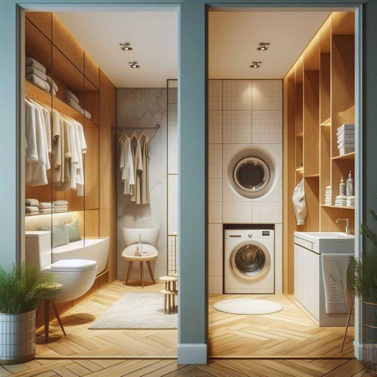 33 Brilliant Bathroom & Laundry Combo Ideas » HomeDecorFull