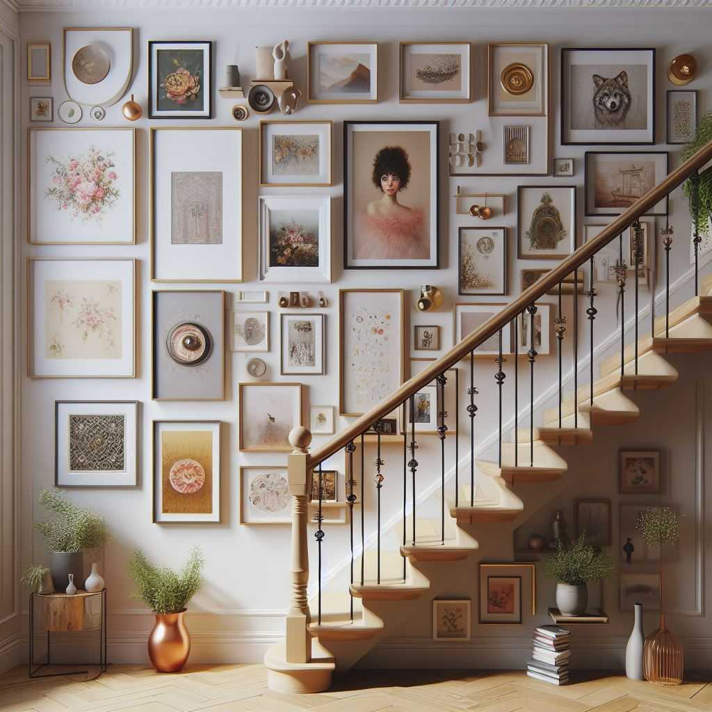 Gallery Wall with Ledges