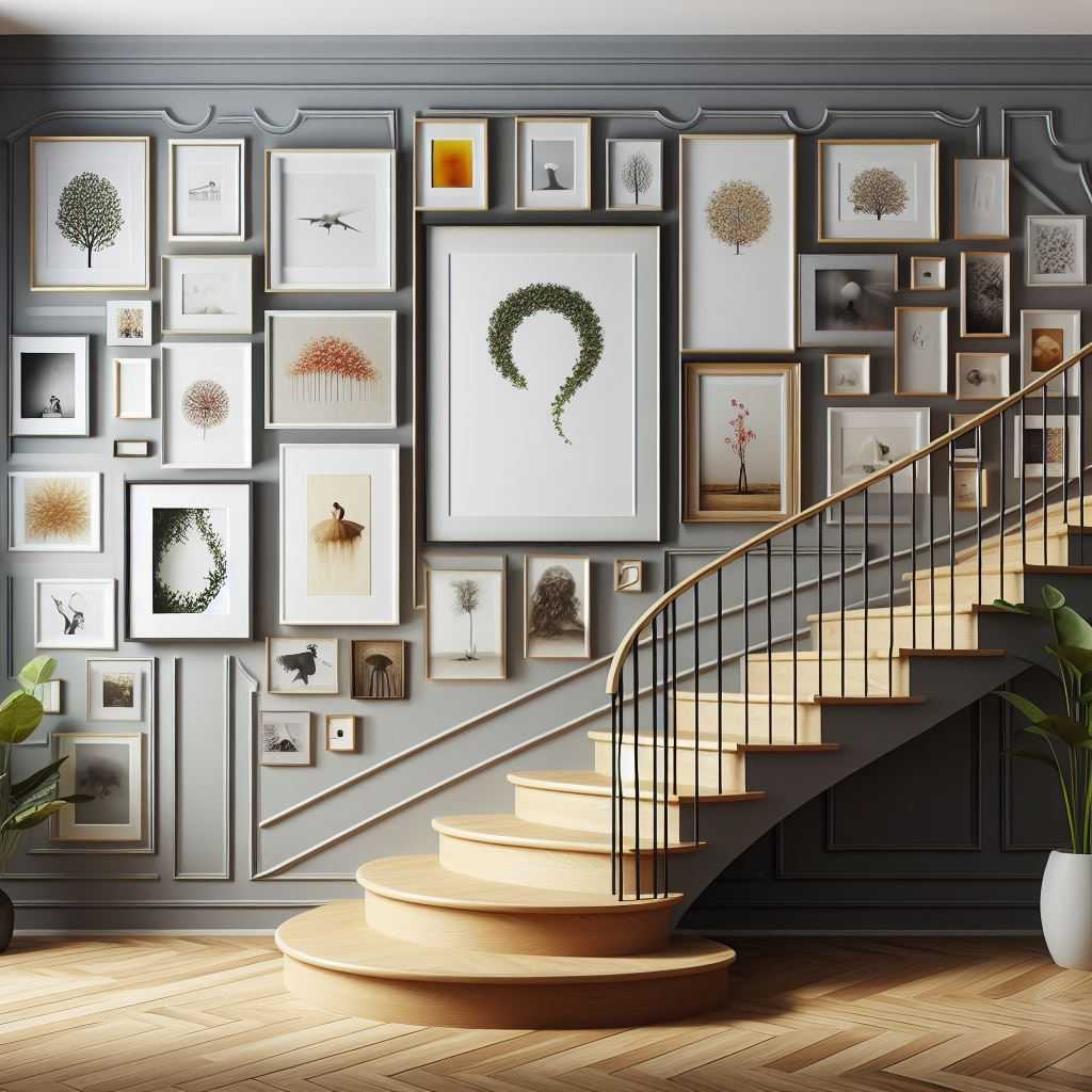 Staircase Gallery Wall Wrap