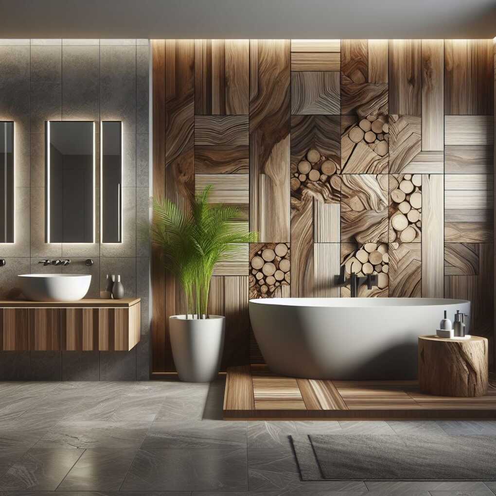 Fractured Wood Look for Contemporary Edge