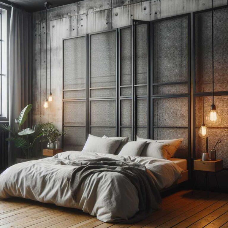 Picture of 31 Ingenious Ideas To Use Room Dividers As Headboards » HomeDecorFull