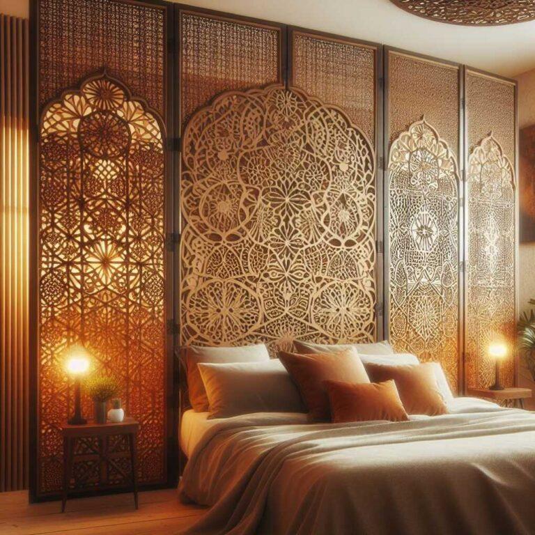31 Ingenious Ideas To Use Room Dividers As Headboards » HomeDecorFull