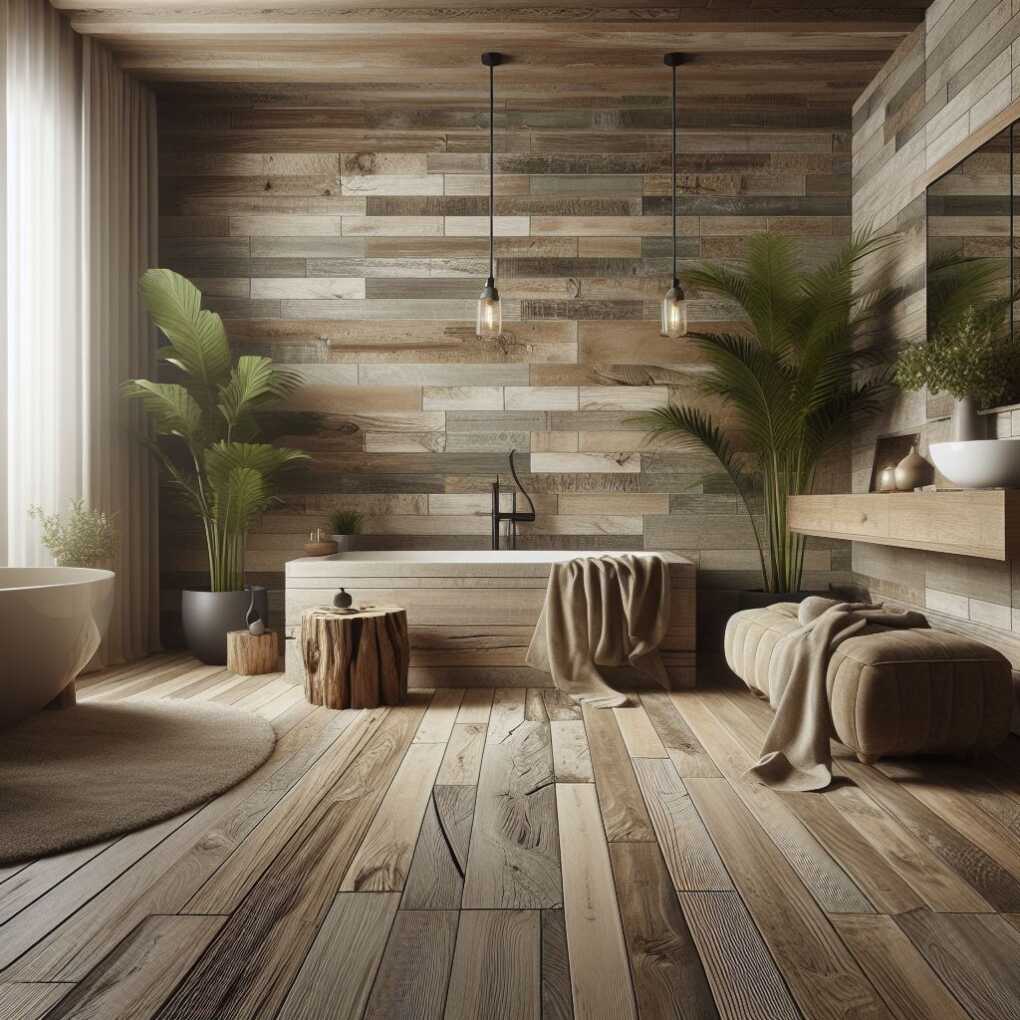 Reclaimed Wood Planks for Sustainable Chic