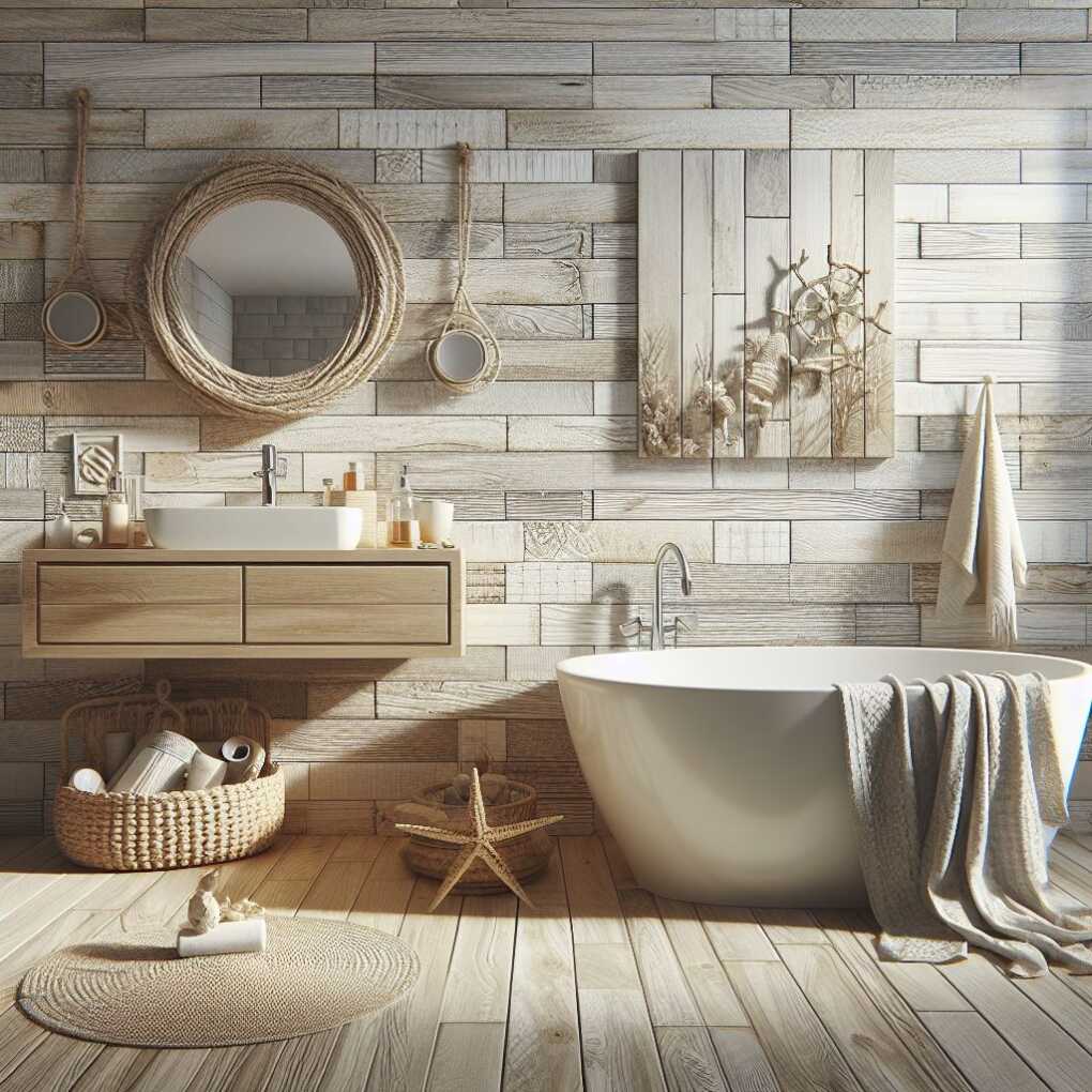 Whitewashed Wood for Coastal Vibes