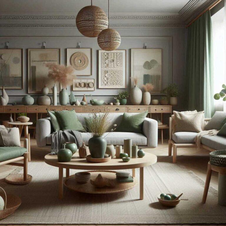 34 Green and Grey Living Room Ideas to Inspire Your Next Redesign ...