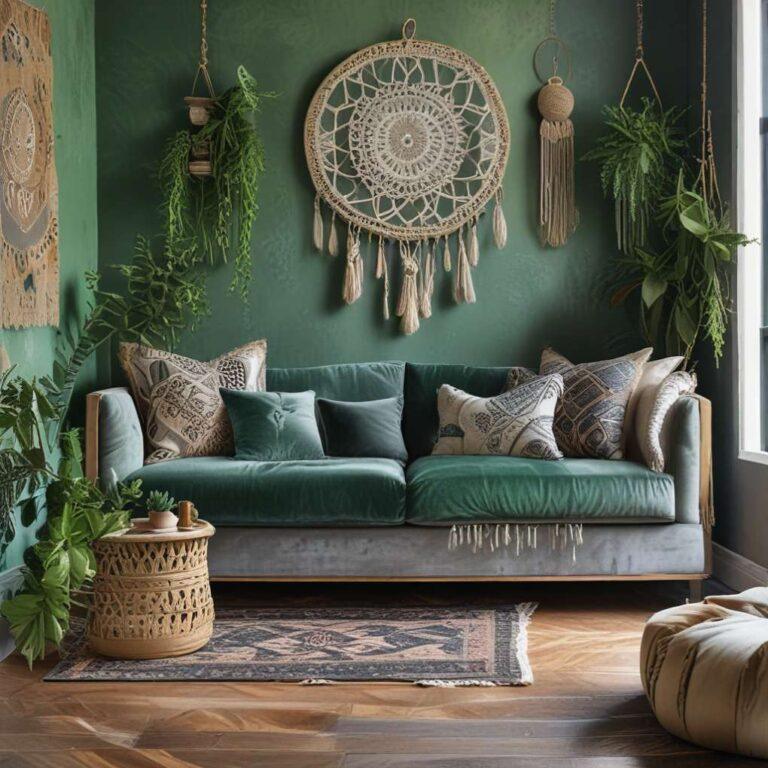 34 Green and Grey Living Room Ideas to Inspire Your Next Redesign ...