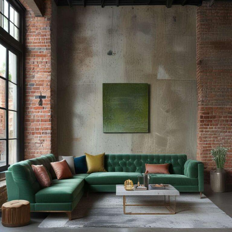 34 Green and Grey Living Room Ideas to Inspire Your Next Redesign ...
