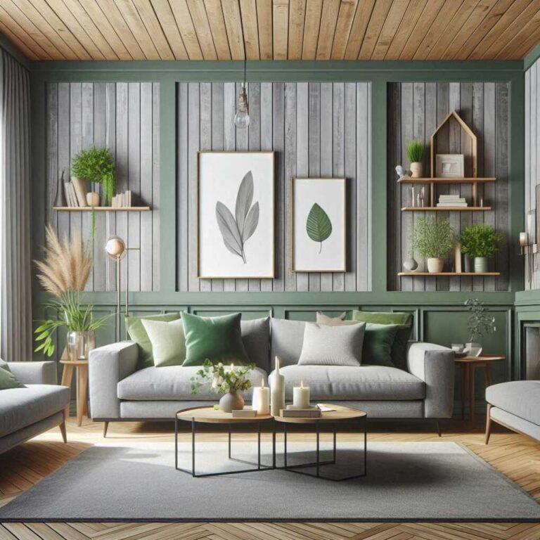 34 Green and Grey Living Room Ideas to Inspire Your Next Redesign