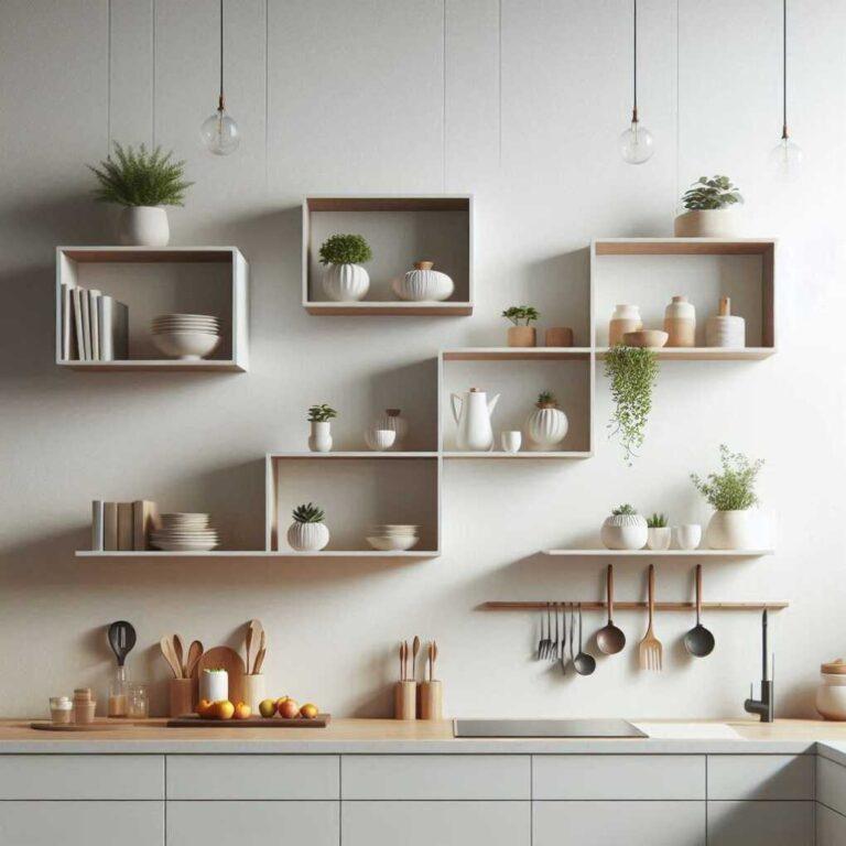 30 Innovative Floating Shelves Ideas for Kitchens » HomeDecorFull