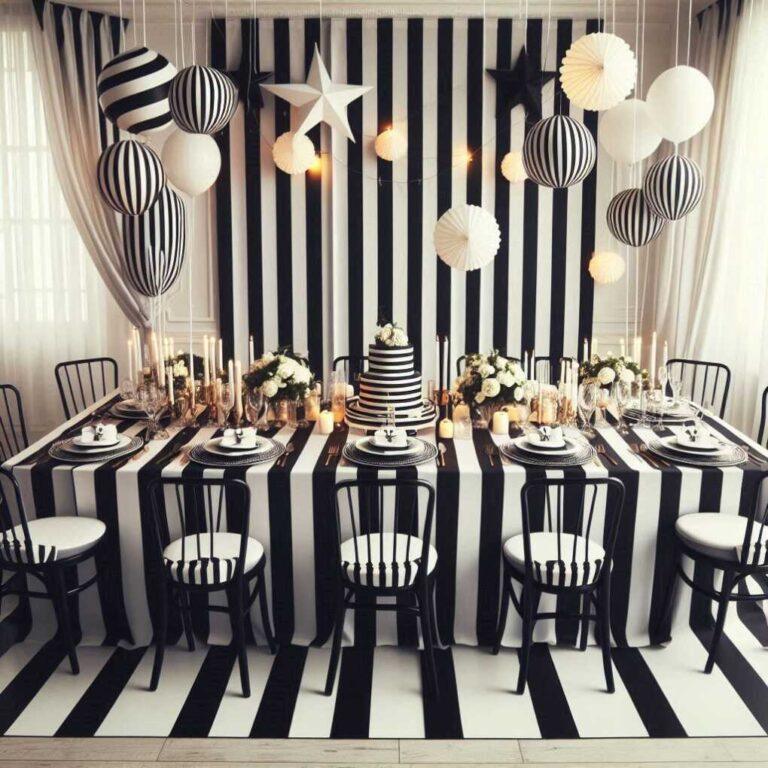 37 Best Black And White Party Decorations Ideas » HomeDecorFull