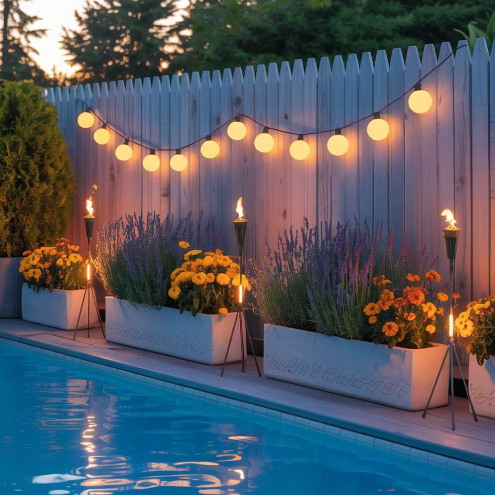 Tiki Torch Bug Repellent Station