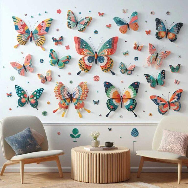 33 Butterfly Wall Decor Ideas to Transform Your Space » HomeDecorFull