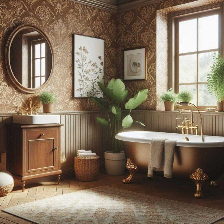 31 Brown Bathroom Ideas: Embrace Earthy Elegance » HomeDecorFull