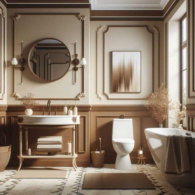 31 Brown Bathroom Ideas: Embrace Earthy Elegance » HomeDecorFull