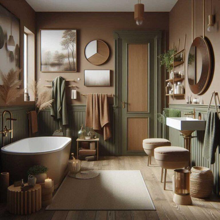31 Brown Bathroom Ideas: Embrace Earthy Elegance » HomeDecorFull