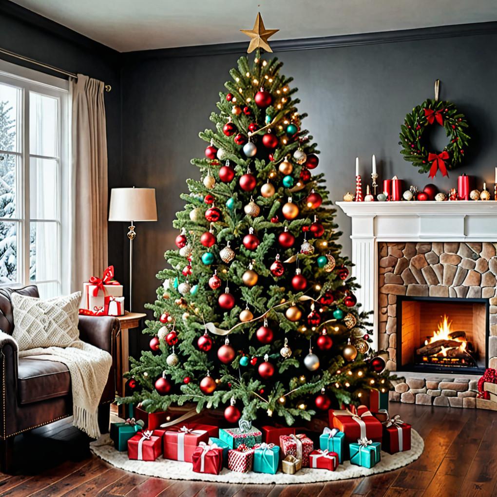Rustic Christmas Tree Decor Ideas