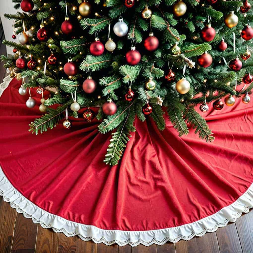 Christmas Tree Skirt Alternatives Ideas