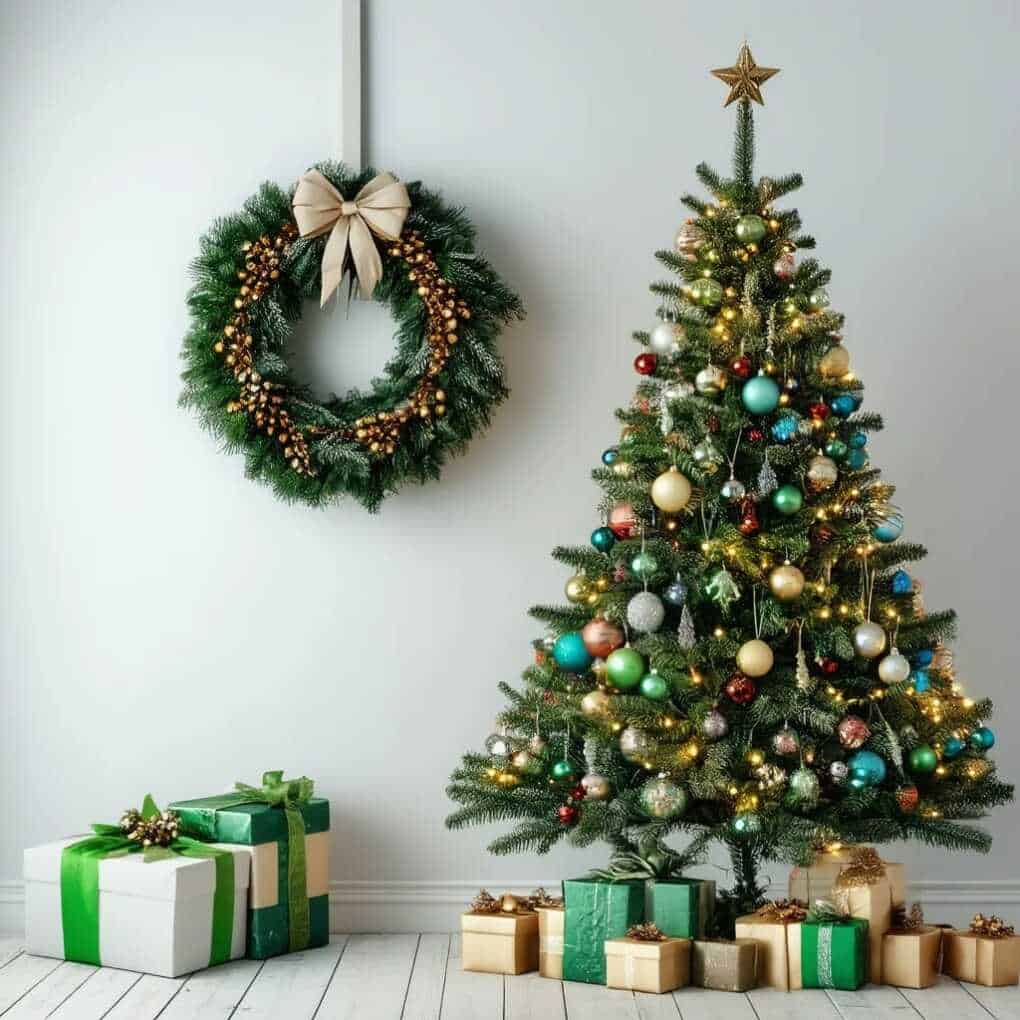 Christmas Tree Wreath