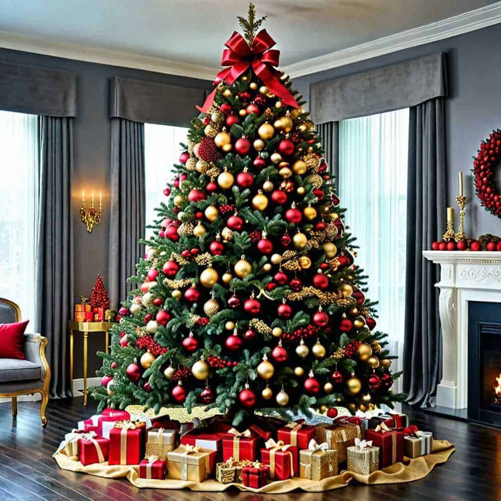 Jewel Tone Christmas Tree Ideas to Sparkle Your Holiday Season