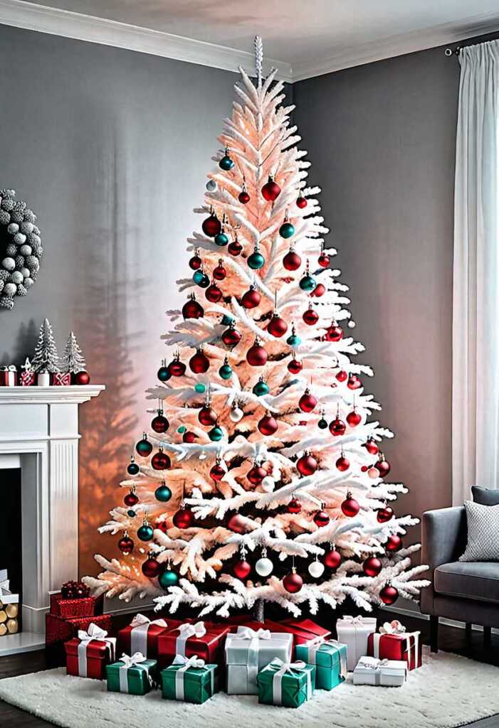 Monochromatic Ombre Christmas Tree