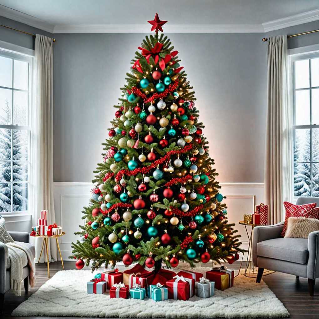 Ombre Christmas Tree Ideas