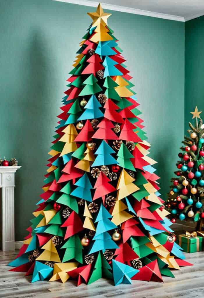 Paper Christmas Trees