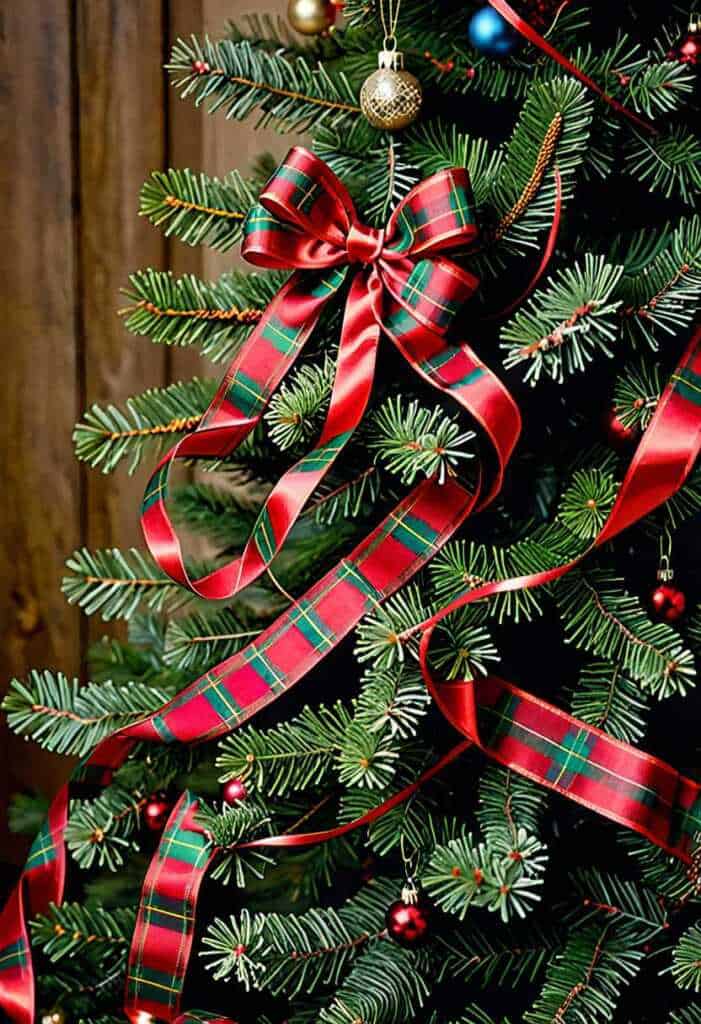 Tartan Ribbon for a Traditional Touch