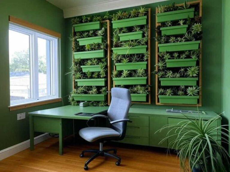 15 Green Home Office Decor Ideas for a Sustainable and Inspirational