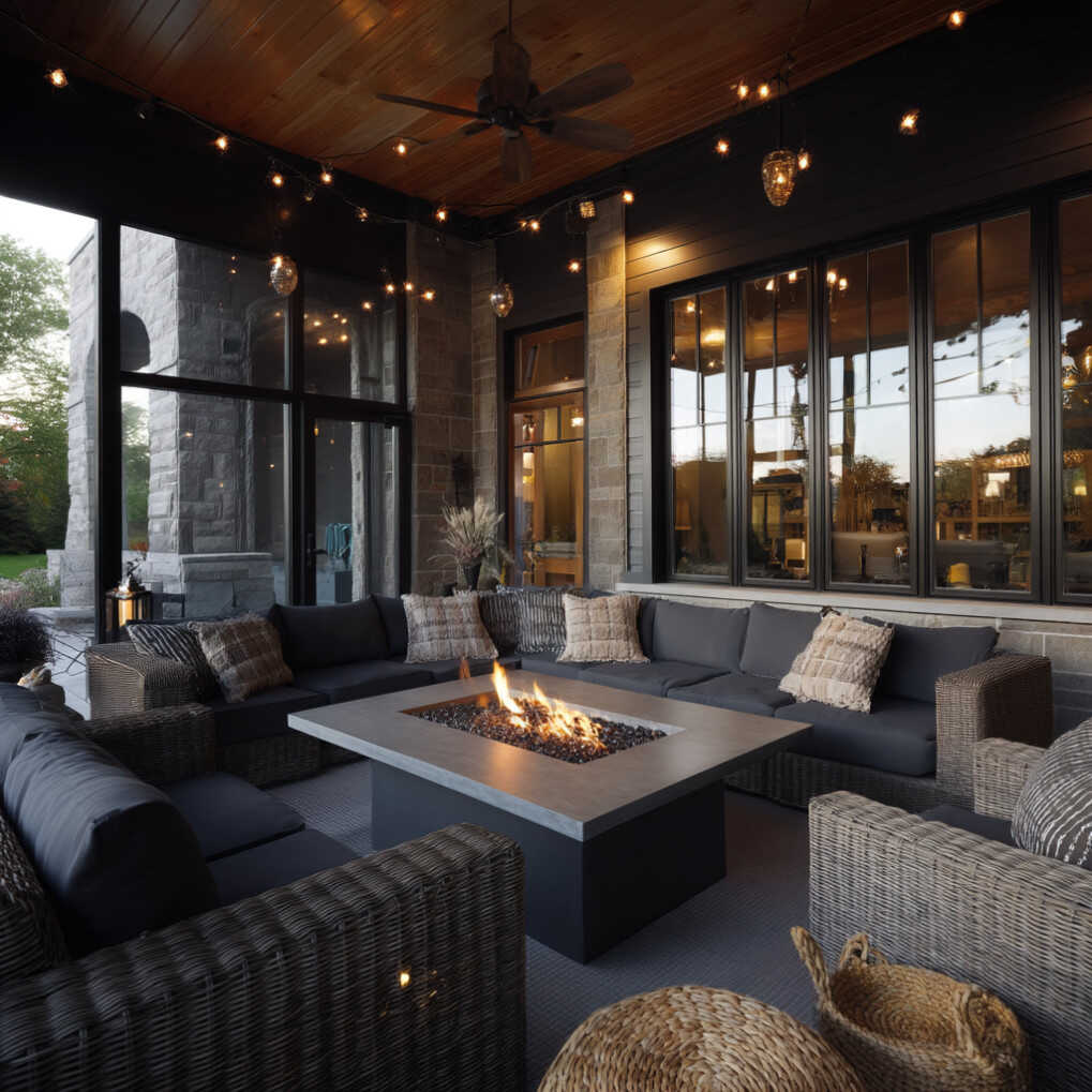 Design an Outdoor Living Room