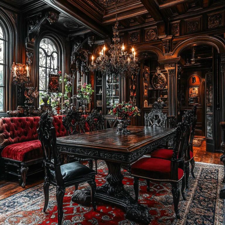 15 Gothic Home Decor Ideas for Dark Ambiance » HomeDecorFull