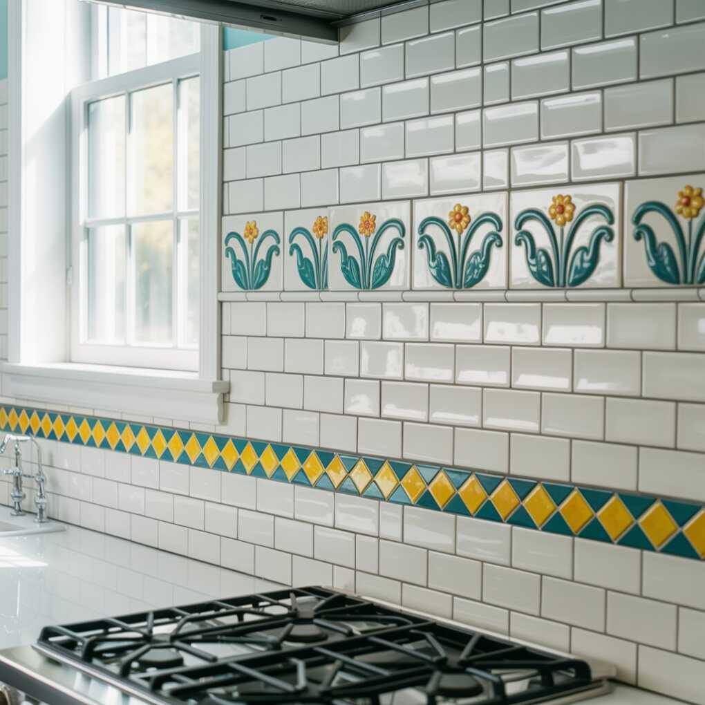 Break Up Uniformity with Patterned Insets or Borders