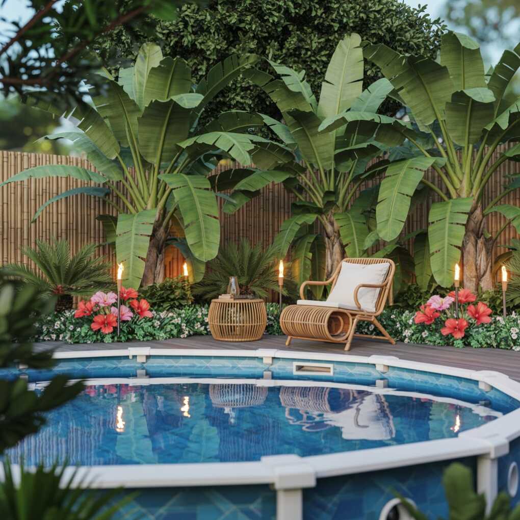Embrace a Tropical Oasis Theme