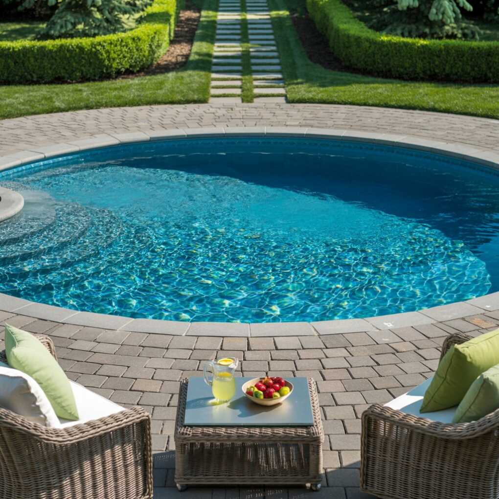 Incorporate Natural Stone or Pavers for Elegance