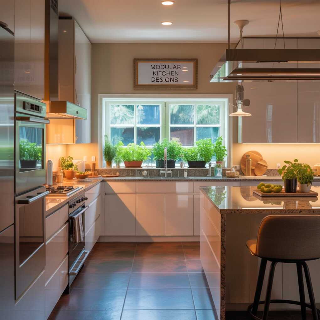 L-Shaped Kitchen