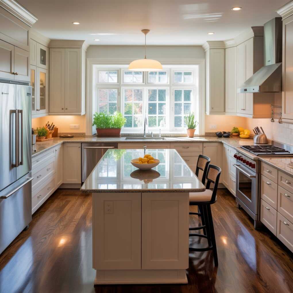 U-Shaped Kitchen