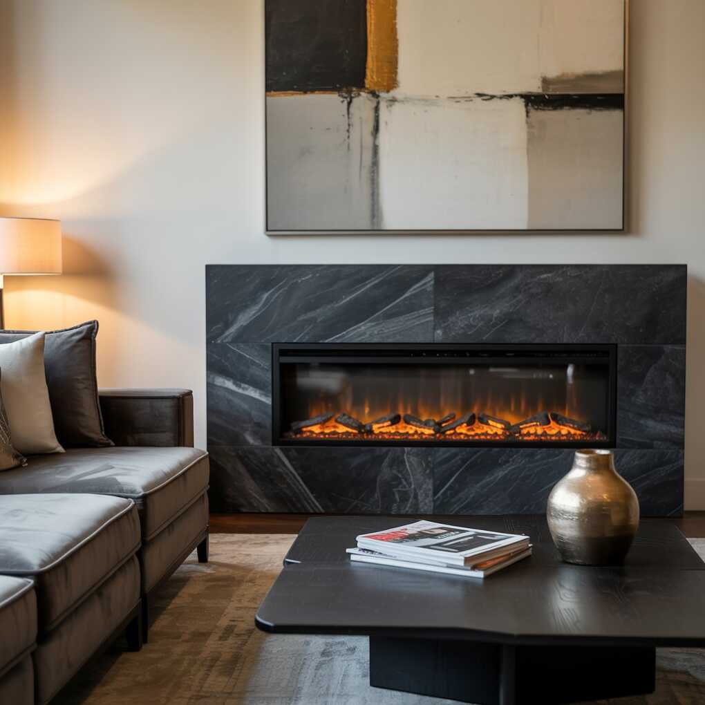 Decorating Around an Electric Fireplace