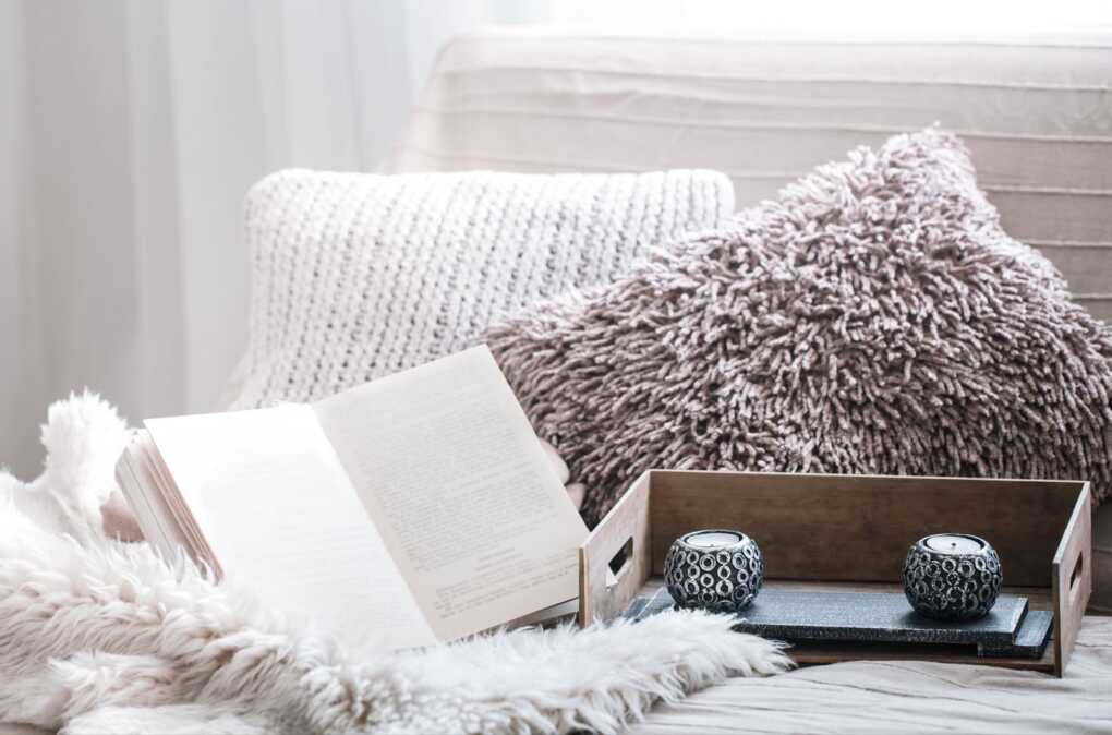 Add Cloud‑Soft Bouclé Throws & Cushions