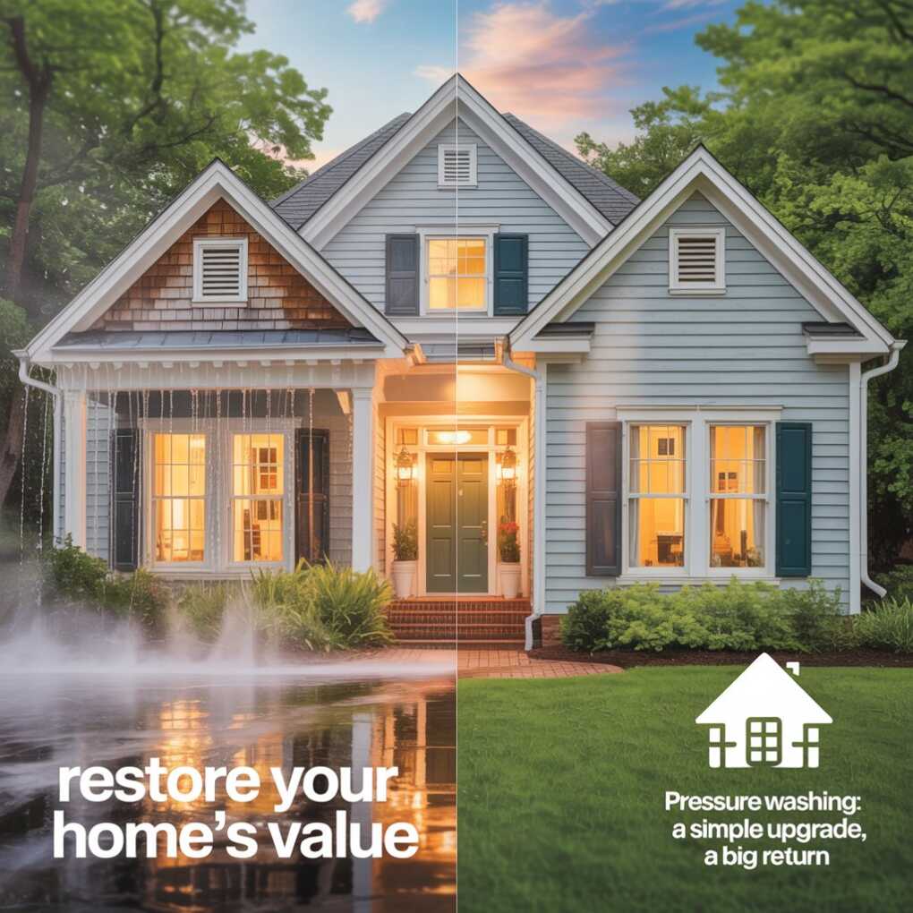 Boosting Curb Appeal and Beyond How Pressure Washing Enhances Home Value