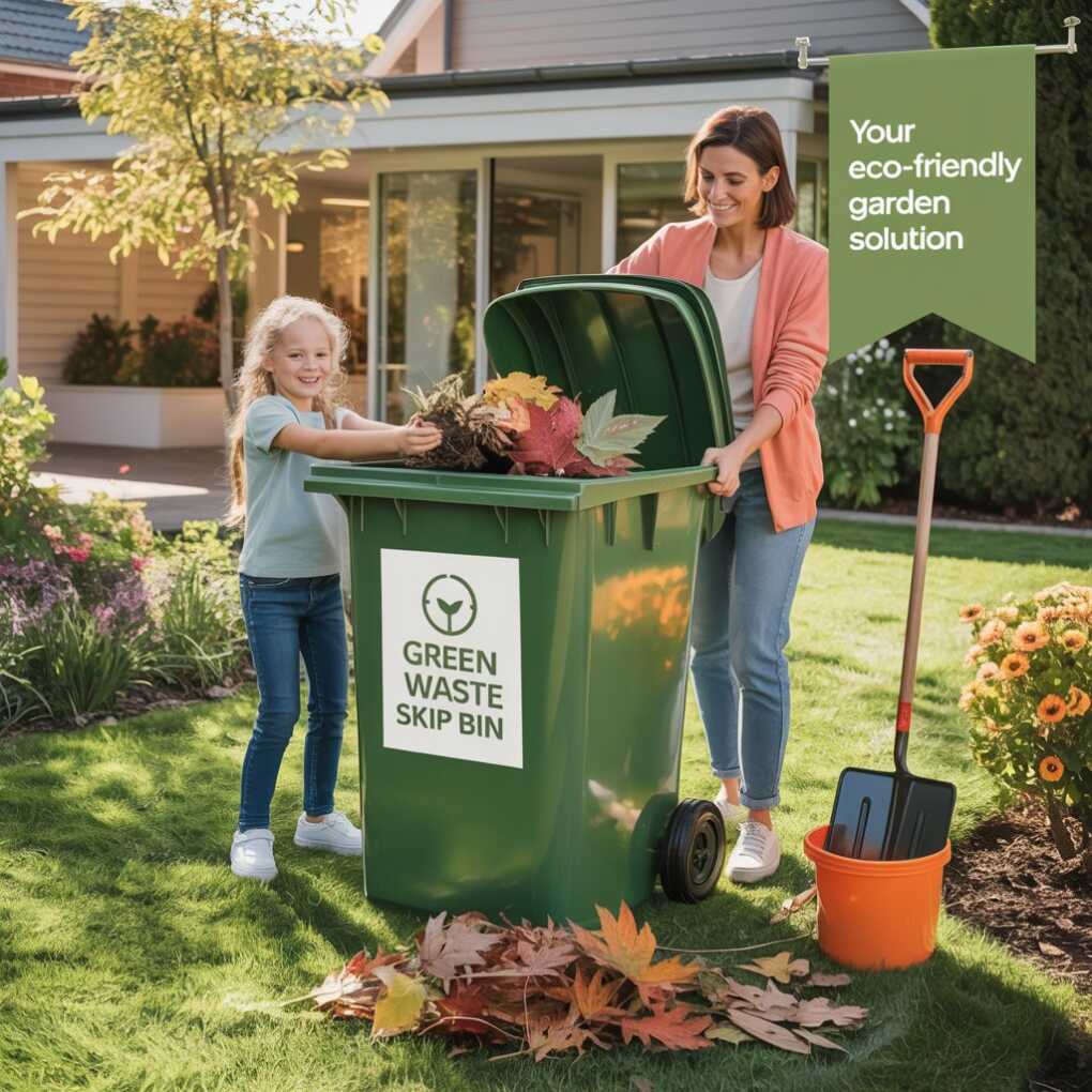 How Green Waste Skip Bins Make Garden Clean-Ups Effortless