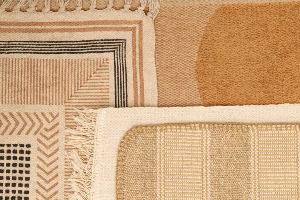 Stack Two Rugs for Depth & Definition